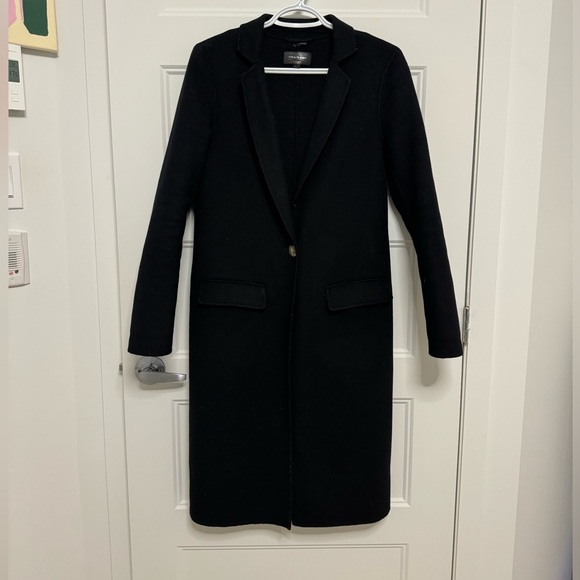 Mackage Wool Black Coat - Picture 1 of 3